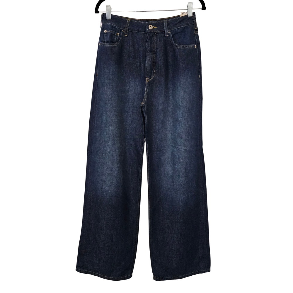 Anthropologie Pilcro NWT The Annie Wide Leg Jeans 27 x  30 High Waist‎